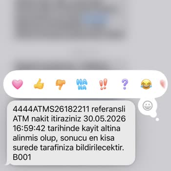 Ziraat Bankası ATM’de 8.600 TL Yutulması, Acil İade Talebi