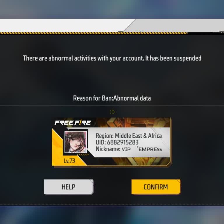 Restoration Of My Free Fire Account