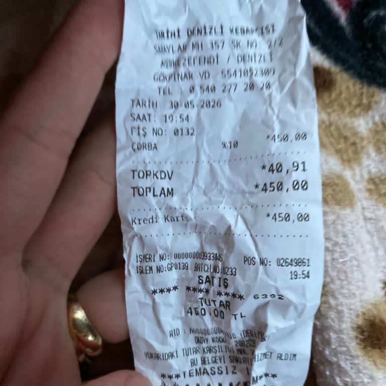 Tarihi Denizli Kebapçısı Kendimi Hem Yanıltılmış Hem de Mağdur Edilmiş Hissediyorum