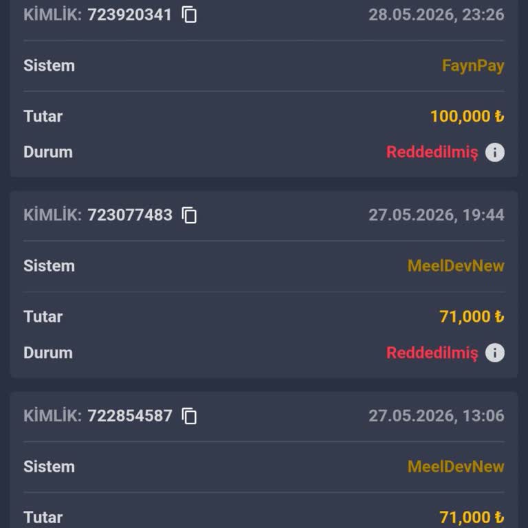 Hilbet Kazandığım 171 Bin Silindi, Çekim Ödemesi Reddedildi