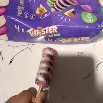Şok Markette Satılan Algida Twister Dondurmasının Şekil Bozukluğu Ve Tadı Bozulması