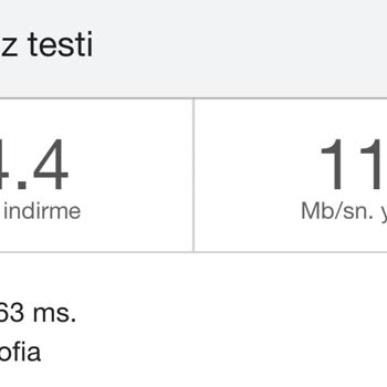 Taahhüt Edilen 200 Mbps Hızını Alamıyorum