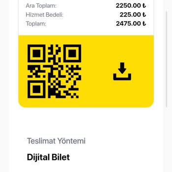 iticket.com.tr Ödediğim Bilet Ücretinin İadesi