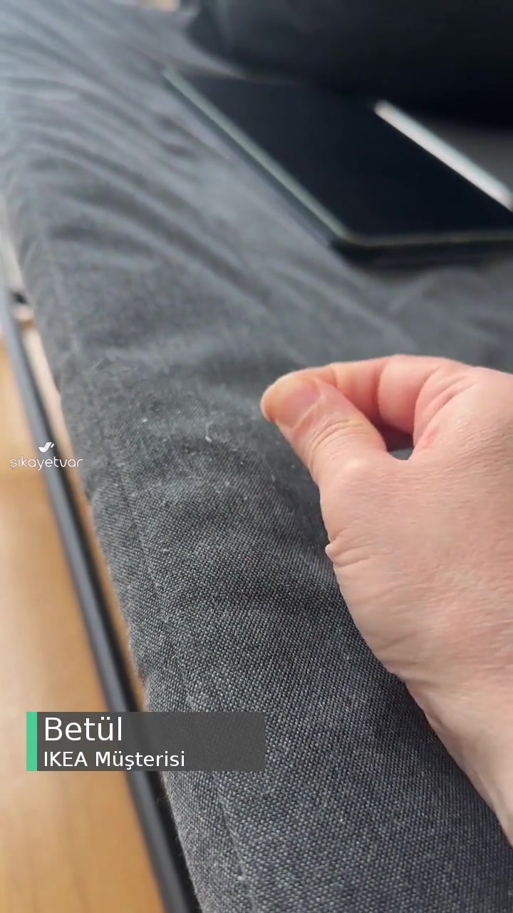 IKEA Koltuk Kılıfı Tüylenmesi videonun kapak resmi