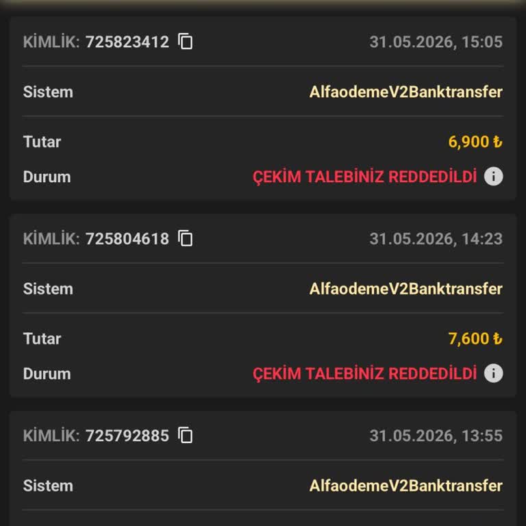 Wbahis Sitesinde Yatırımım İptal Ediliyor ve Ödeme Alamıyorum