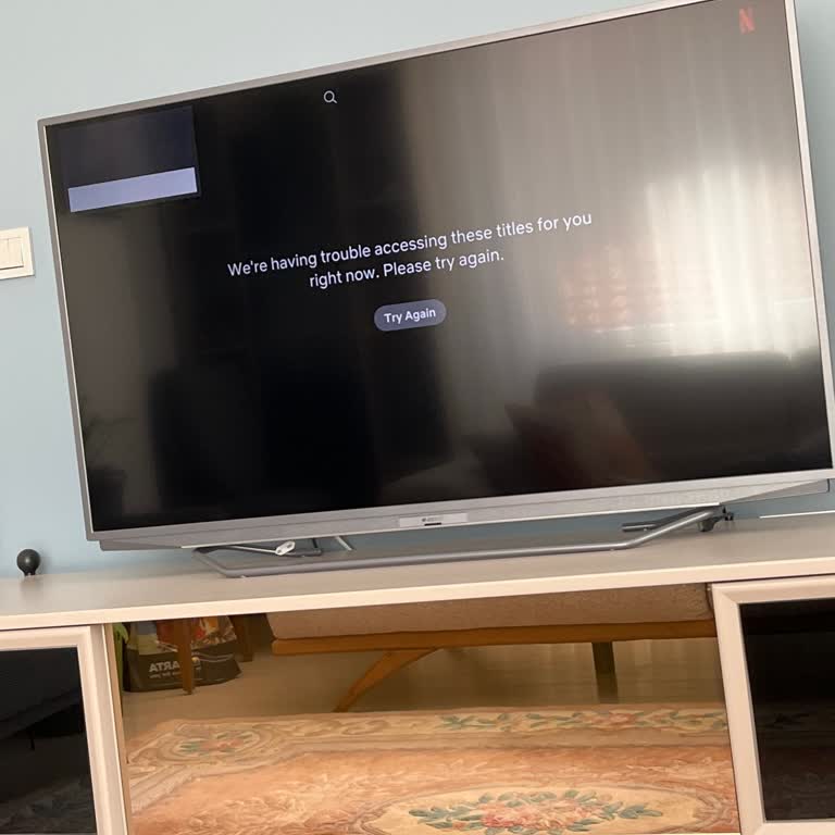 Netflix Hatalarından TV'de Kullanamama
