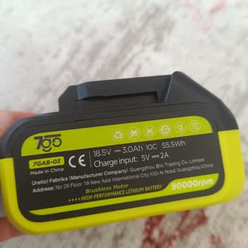 Uç Aparatının Plastik Dişleri Kırıldı Ve Batarya Gösterge Sorunu Garantili Değişim Talebi