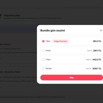 Ücretsiz İlan Açma İsteği Zorunlu 1 Gün Bundle Ücretine Çeviriliyor