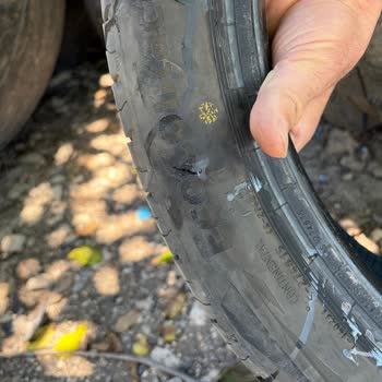 Togg T10F Yanak Hasarı Nedeniyle Dayanıklı Lastik Ve Stepne Talebi