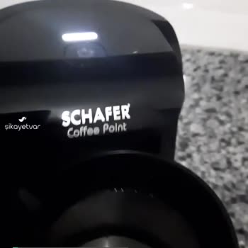 Schafer Kahve Makinem Bozuldu Mu Acaba?
