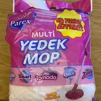 Parex Tornado Mop İçin Satın Alınan Yedek Başlık Uyumlu Değil