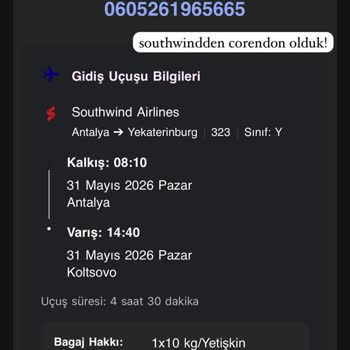 Bildirimsiz Uçuş Değişikliği Ve Kişisel Veri İhlali