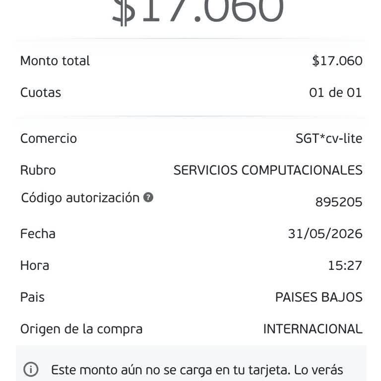 Descuento No Autorizado de CV-Lite, Solicito Reembolso y Cancelación