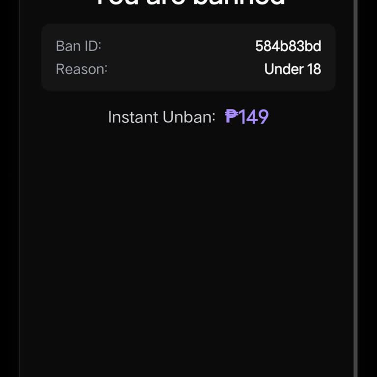 Umingle Suspended My Account Despite Me Being 18 Years Old