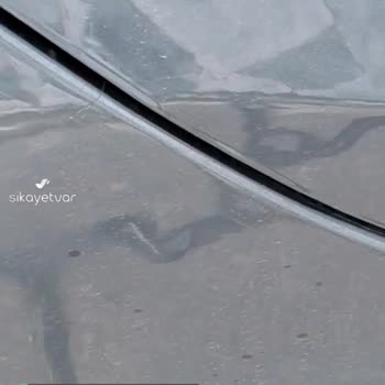 Fiat Egea Sedan Siyah Benekler Oluşması