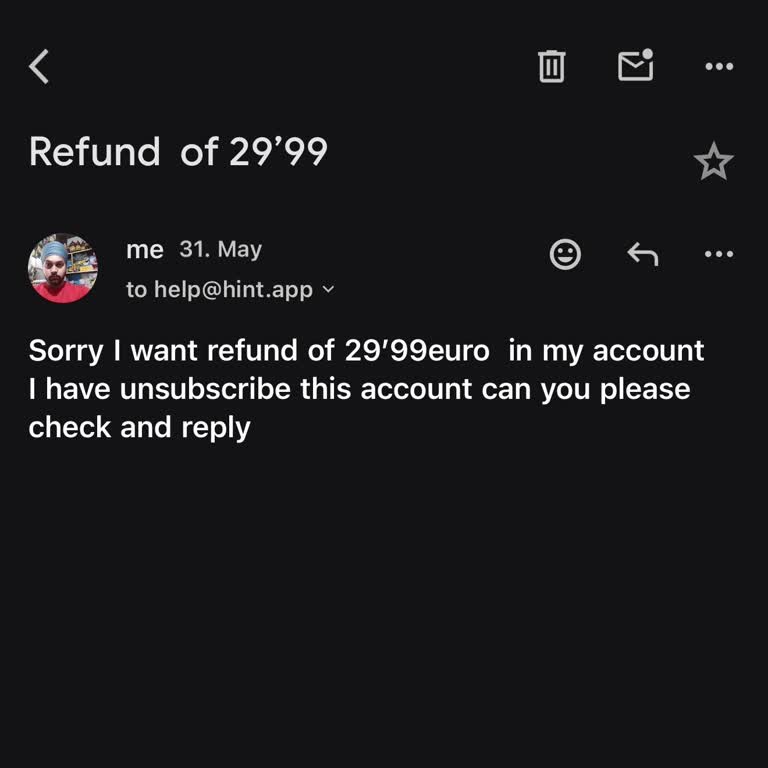 Hint App Charged Me €29.99 Without My Clear Consent