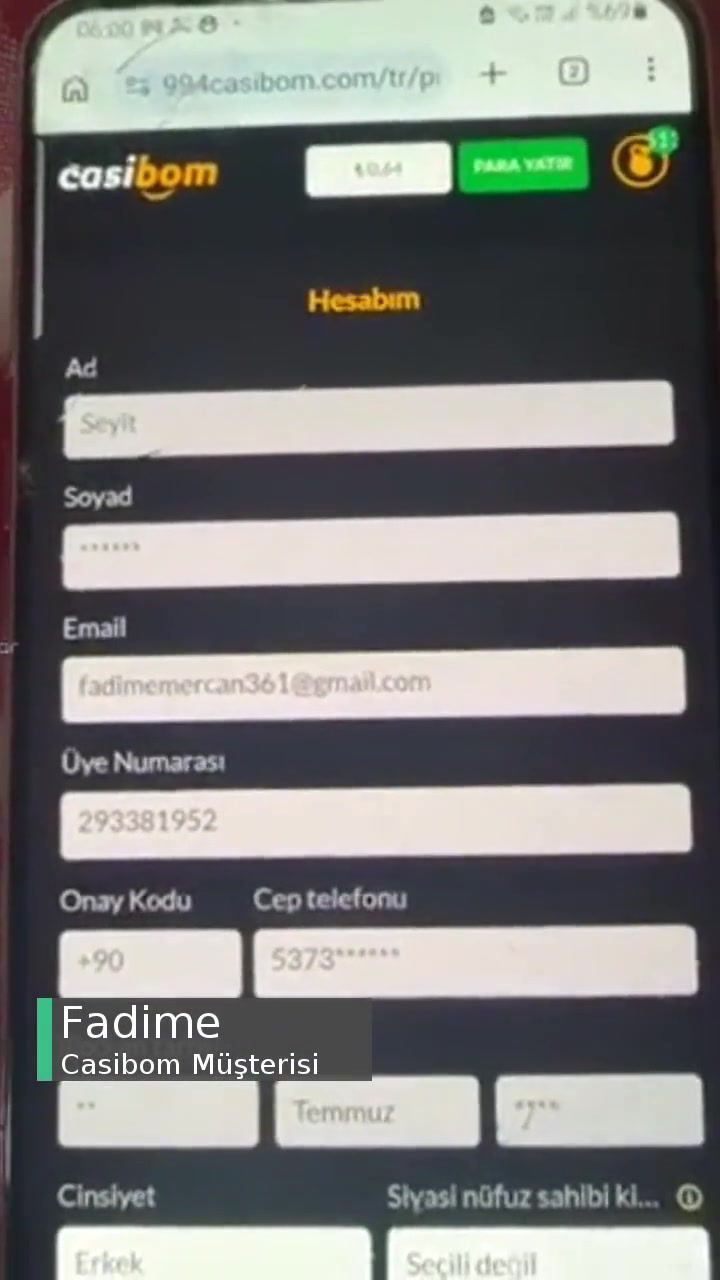 Casibom Yatırım Hesaba Geçmedi Ve 8000 TL Çekimimi Göndermediler! videonun kapak resmi