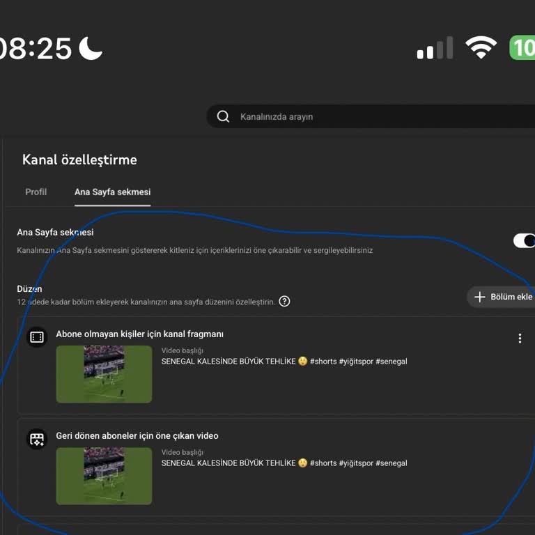 Youtube.com Kanal Fragmanı Olarak Eklediğim Video İzlenmiyor