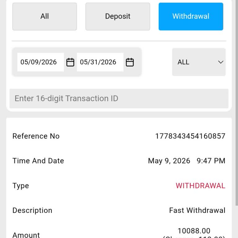 Fun88 Rejected My ₹10,088 Withdrawal With No Explanation and Is Ignoring My Support Requests