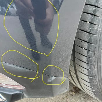 Yetkili Serviste Boya Hataları Ve Kalitesiz İşçilik