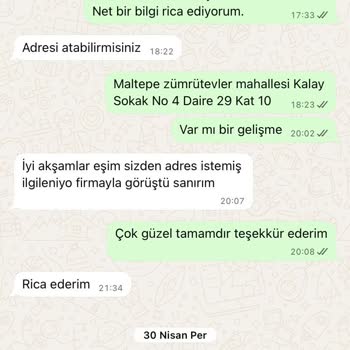 Ayıplı Koltuk Ve Sandalye Takımı Ve Yetersiz Satış Sonrası Destek