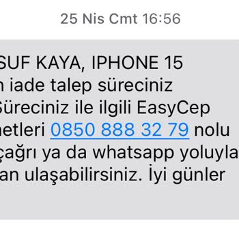 İade İşleminin Uzun Süre Gecikmesi Ve Müşteri Mağduriyeti