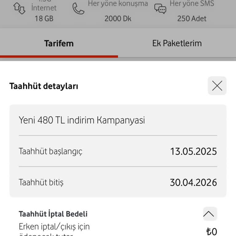Taahhüt Sonu Bilgisiyle Çelişen Numara Taşıma Sonrası Haksız Fatura