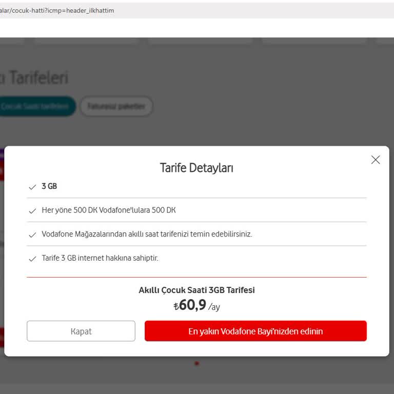 Vodafone Kampanyasında 60,9 TL İddiası 172 TL Gerçeği