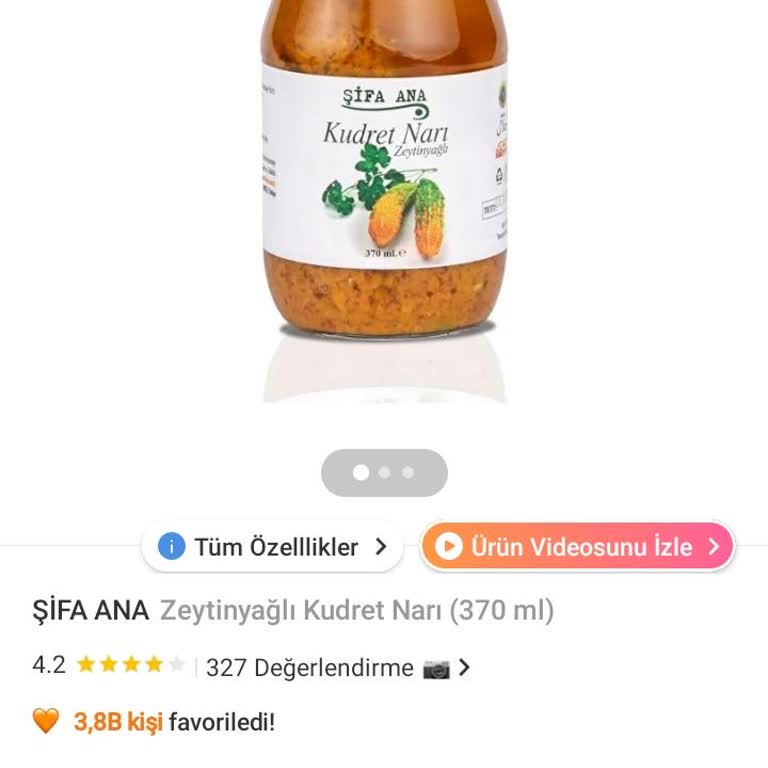 Sağlığımı Tehdit Eden Zeytinyağlı Kudret Narı Ürünü İçin İade İstiyorum