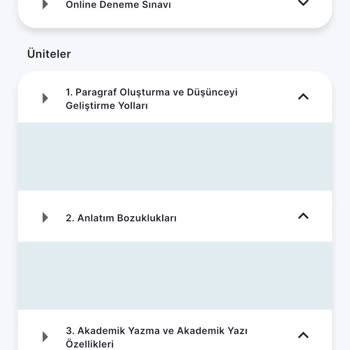 AUZEF Ders Materyallerine Erişememe Ve Geri Dönüşsüz Destek