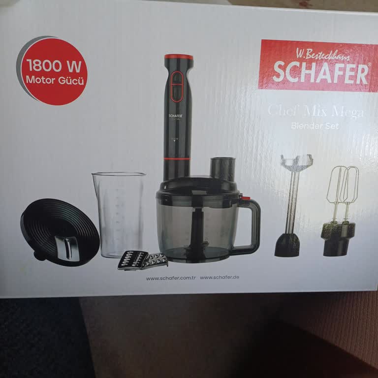 Chef Misin Mega Blender Setinde Eksik Rende Aparatı Ve Ücret Talebi