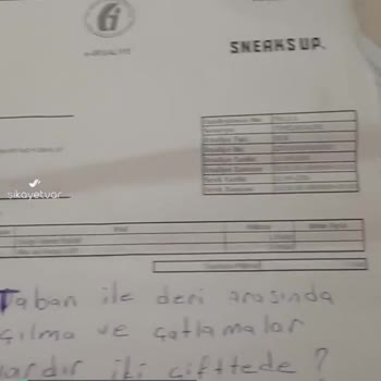 Sneaks Up Hatalı Deri!