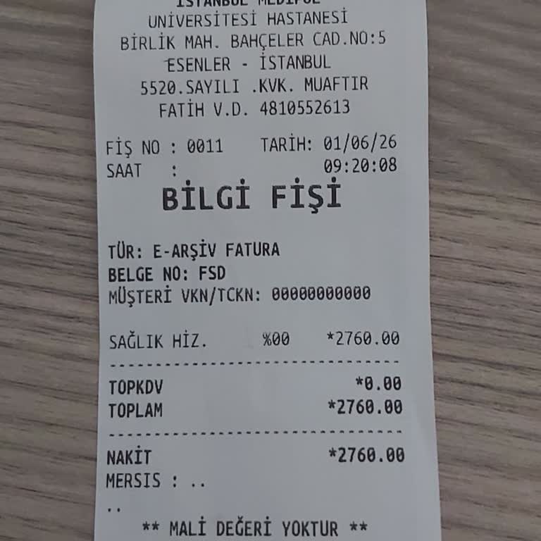 Hastane Paketi Kırıldı, Keyfi Ek Ücretler Beni Zorladı