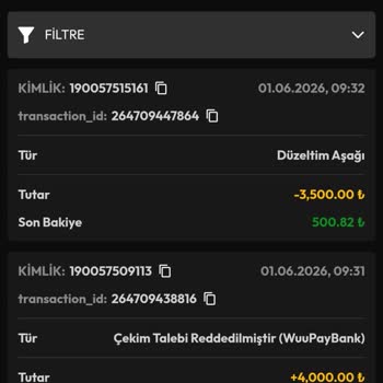 Kazandığım 4.000 TL Çekimimin Haksızca İptali Ve İlgisiz Destek