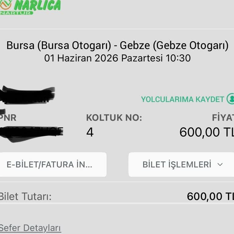 Narlıca Seyahat 1 Saatlik Gecikme Müşteri Hizmetlerinin Saygısızlığı