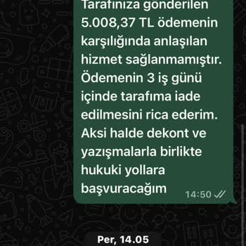 Nezih Dijital Pazarlama Ajansı'ndan 3 Haftalık Reklam Hizmeti İadesi Talebi