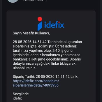 İdefix Sipariş İptallerinde Açıklama Eksikliği Ve Güven Kaybı
