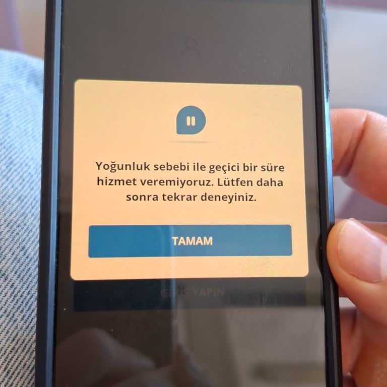 Denizbank Vadeli Mevduat Erişiminde Sistem Yoğunluğu Nedeniyle Mağduriyet