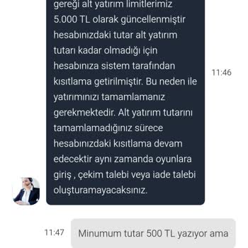 Amgbahis Yatırımım Görünmedi Ve İade Reddi