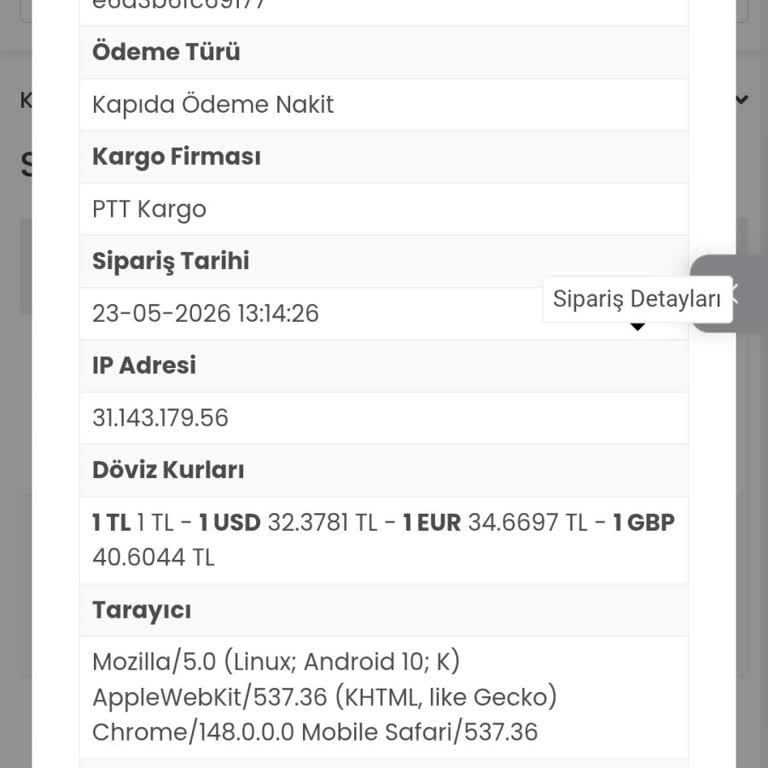 İndeksKitap.com’da Kapıda Ödeme İle Verilen Siparişin Kargoya Verilmemesi