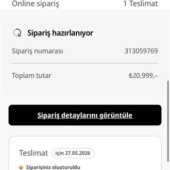 İptal Edilen Sipariş Hâlâ Hazırlanıyor Ve İade Gecikti