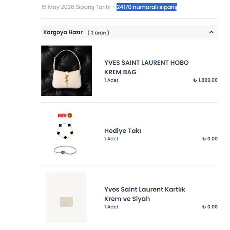 Sneaksnet.com’da 15 Gün Boyunca Gönderilmemiş Sipariş ve İade Talebi