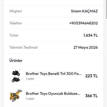 Ödeme Yaptım, Ürün Gelmedi Ve İade Alamadım