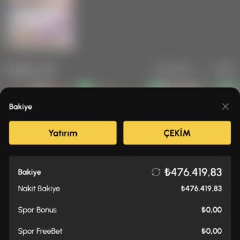 Hesabımda 430 Bin TL’den 60 Bin TL’ye Düşüş Ve Çekim Engeli