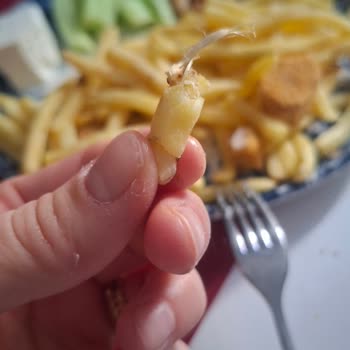 Şok Marketler Patatesinde Plastik Parça Keşfi