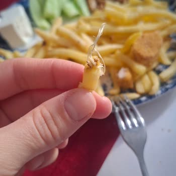 Şok Marketler Patatesinde Plastik Parça Keşfi