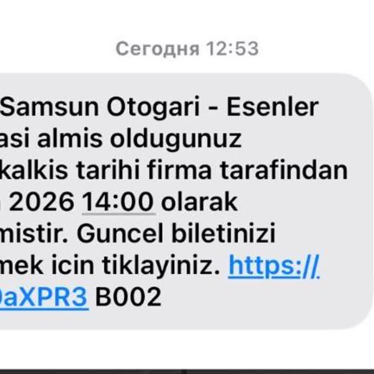 Kamil Koç’ta Tekrar Eden 1 Saat Gecikme Bildirimleri