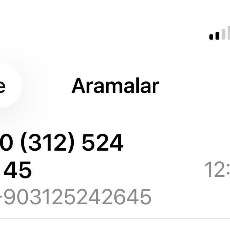 0 312 Bölgesinden Gelen Sessiz Spam Aramalarına Karşı Şikayet
