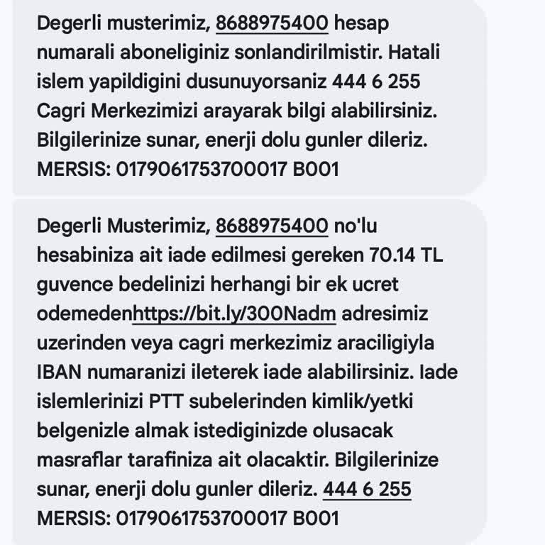 Aboneliğim İzinsiz Kapatıldı, Acil Yeniden Aktif Hale Getirilmesini İstiyorum