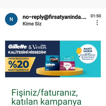 Procter & Gamble Banabak Gillette Kampanyasında Sürekli Red Ve Zaman Kaybı